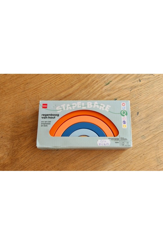 Arc en ciel bois NEUF