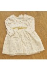 Robe longue manche