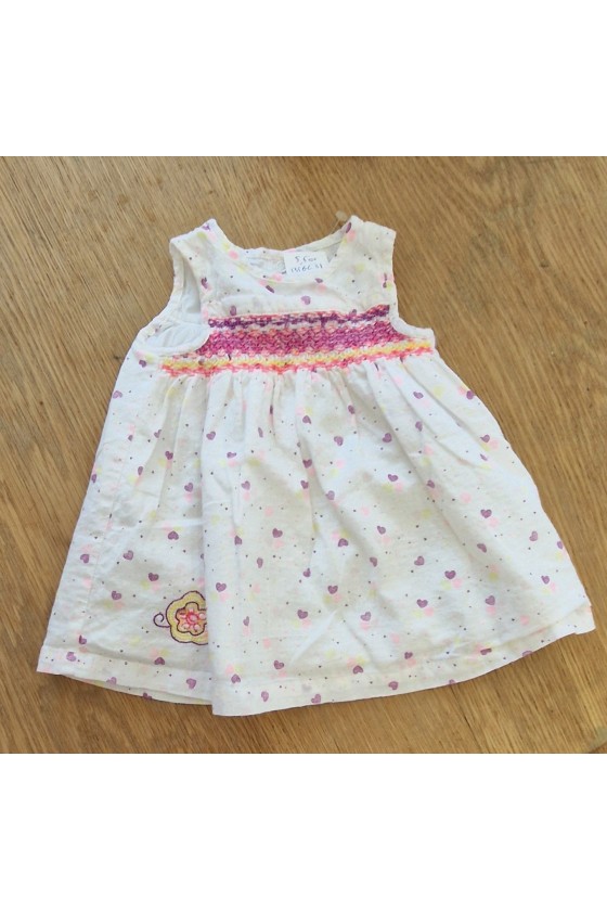 Robe courte manche
