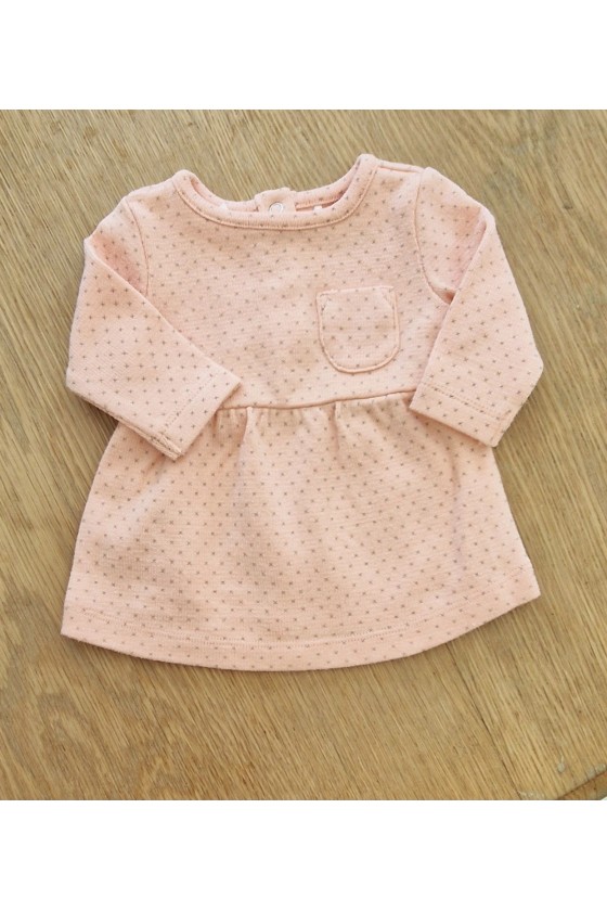 Robe longue manche