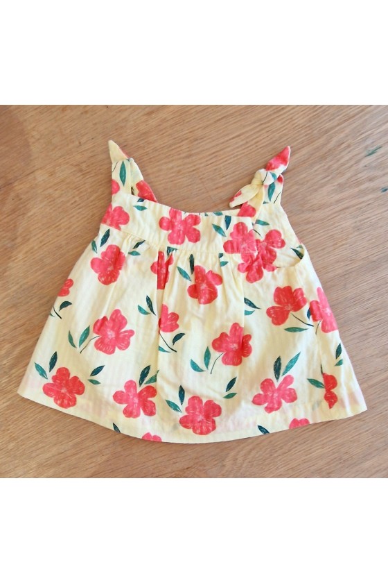 Robe courte manche