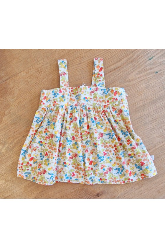Robe courte manche