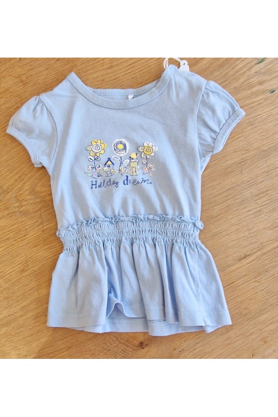 Robe manche courte