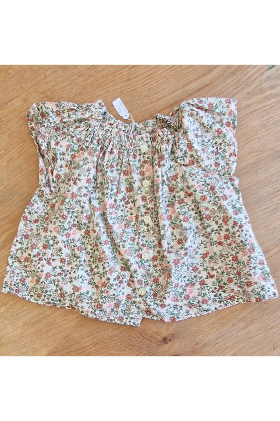Robe courte manche