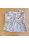 Robe longue manche