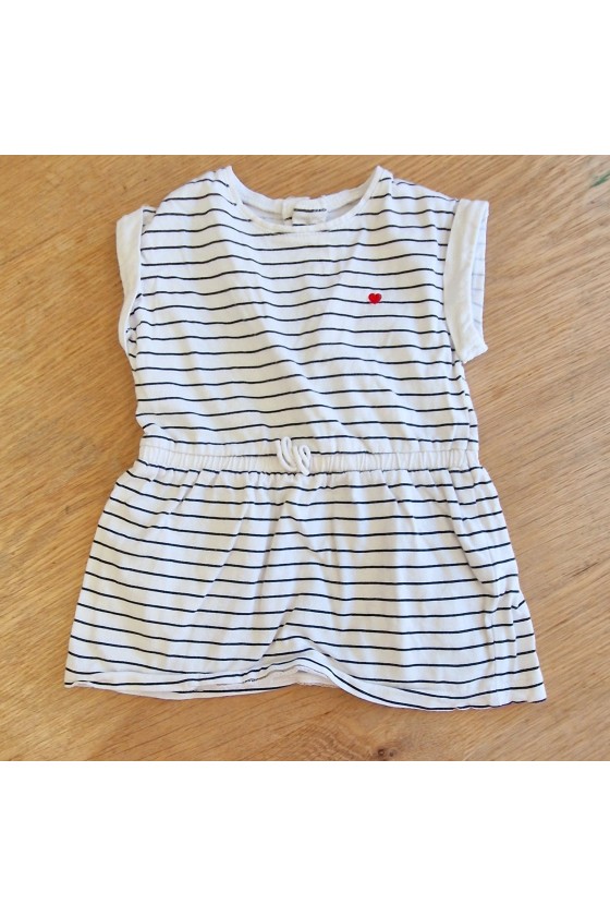Robe manche courte