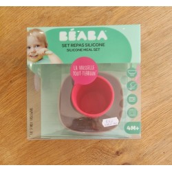 Set repas silicone NEUF